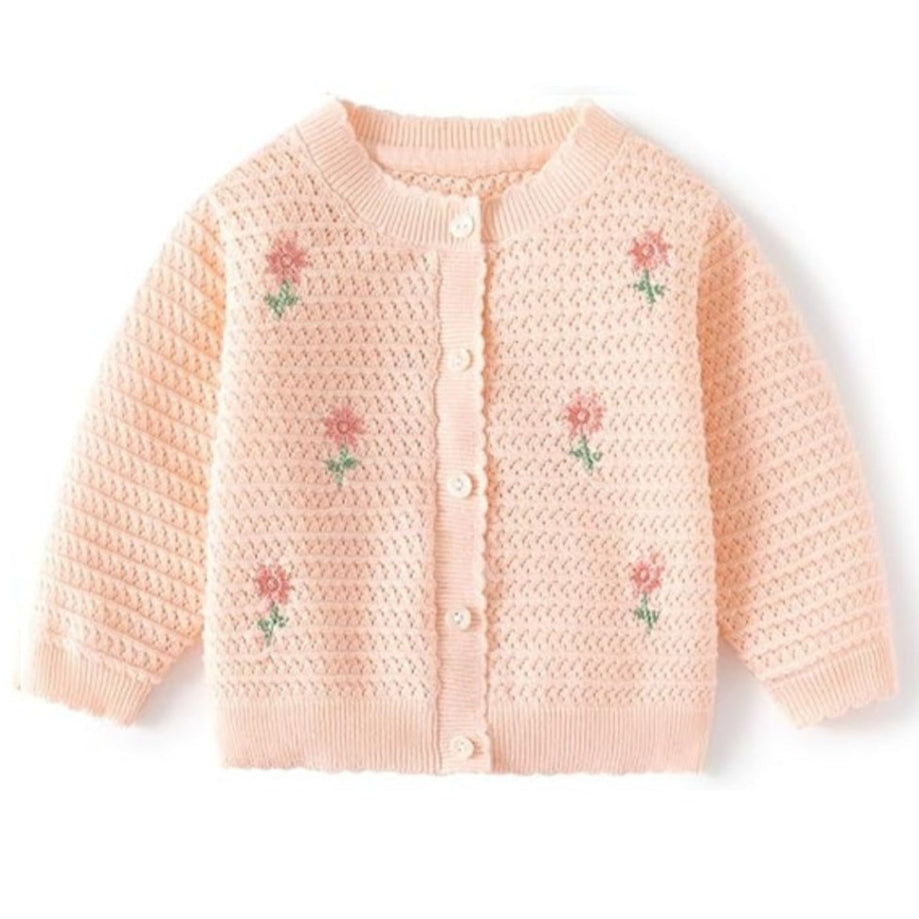 39 Flower Baby Girls' Cardigan